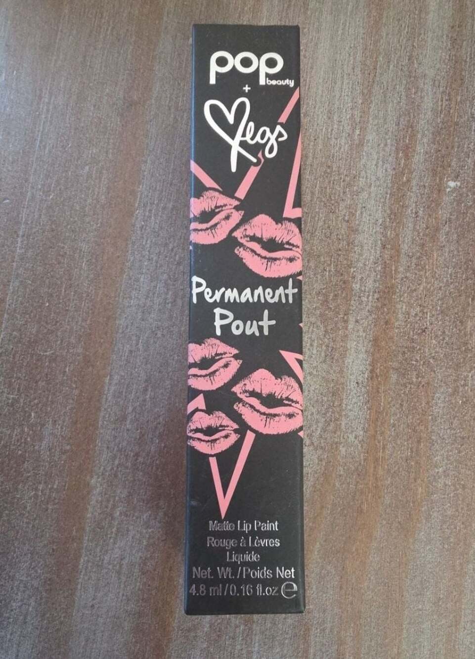 Pop Beauty Permanent Pout Liquid Lipstick Megs Cahill Collab - Pale Baby- NIB